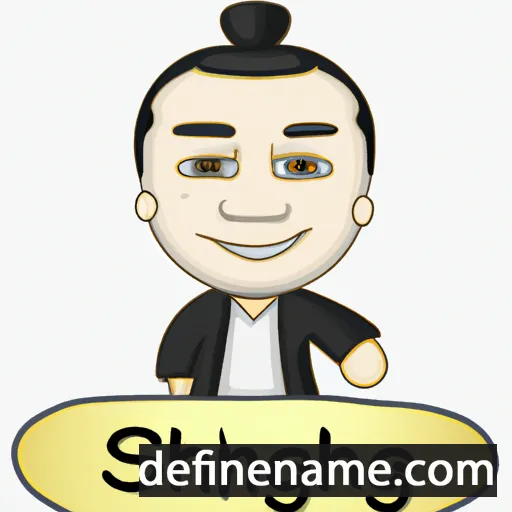 cartoon of the name Shang