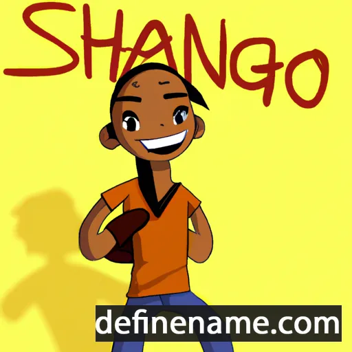 Shango cartoon