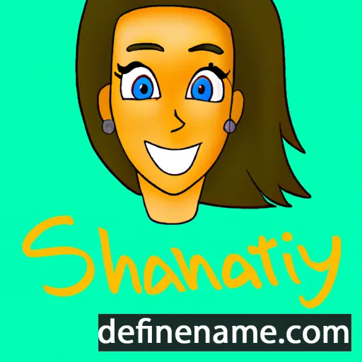 cartoon of the name Shantay