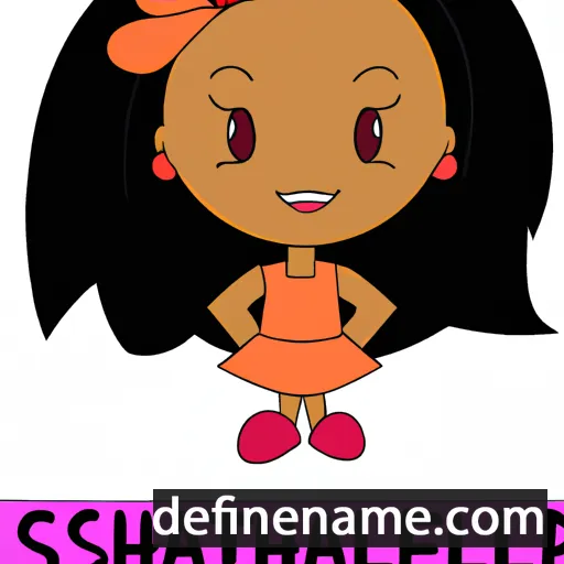 cartoon of the name Shantella