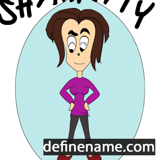 Shantilly cartoon