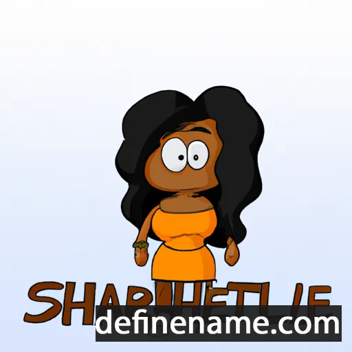 Shantrell cartoon