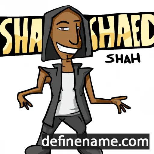 Shaqued cartoon