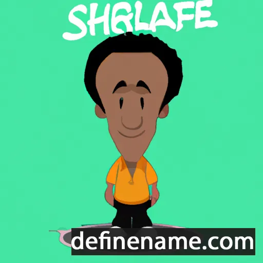 Shaquile cartoon