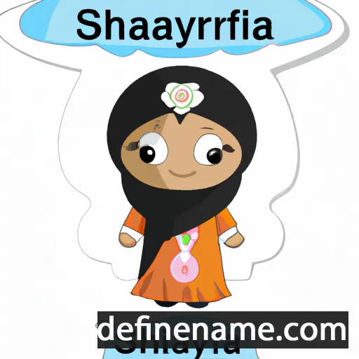 Sharifiya cartoon