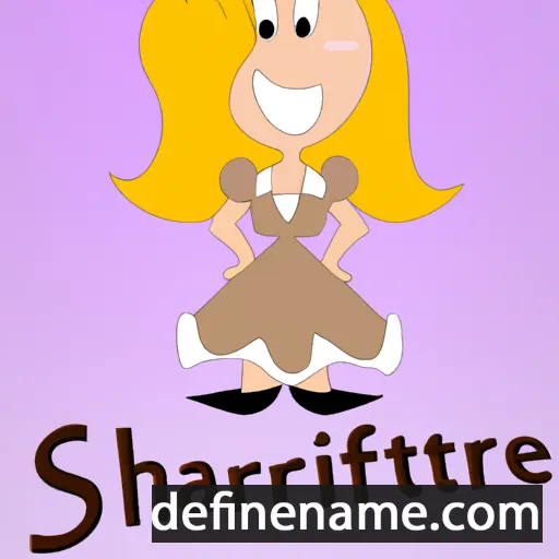 cartoon of the name Sharlotte