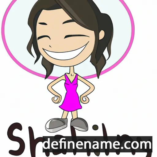 cartoon of the name Sharlyn