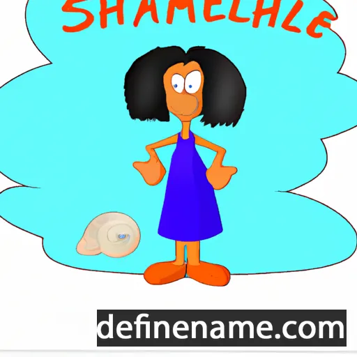 cartoon of the name Sharmell