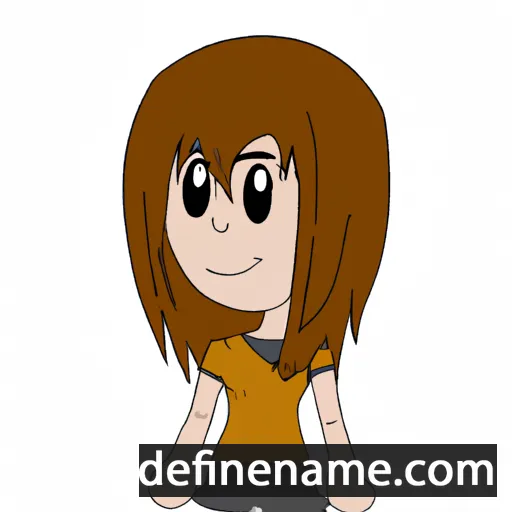 cartoon of the name Sharni