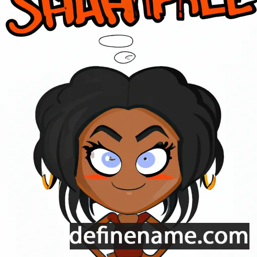 Sharnise cartoon