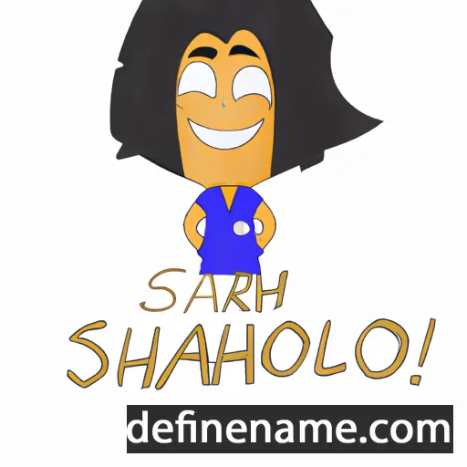 Sharol cartoon