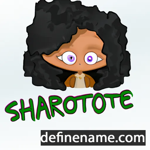 Sharolette cartoon