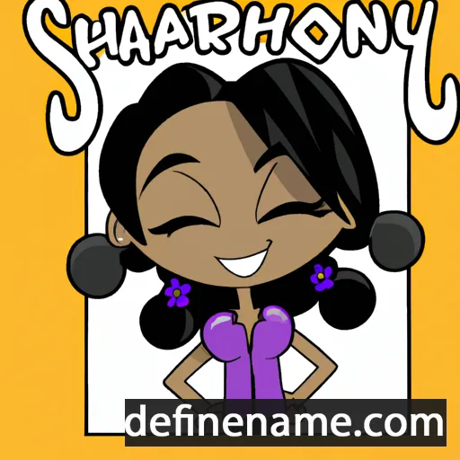 cartoon of the name Sharolyn