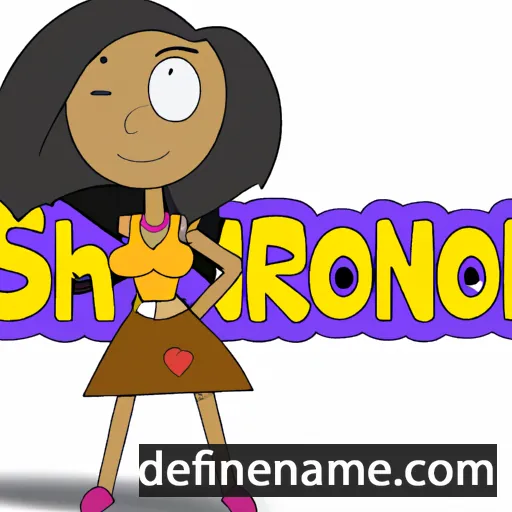 Sharonica cartoon