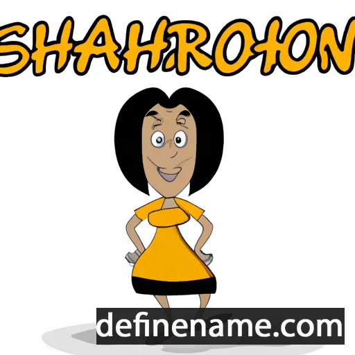 Sharrona cartoon