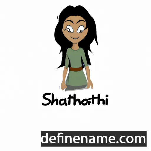 cartoon of the name Shatiqatu