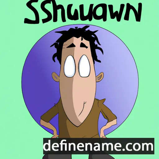 Shaughn cartoon