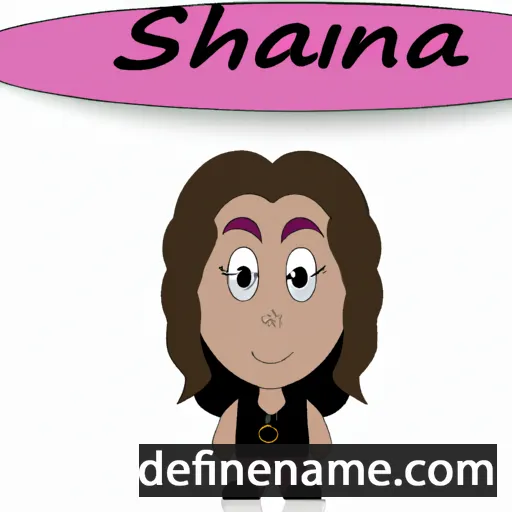 Shaunna cartoon