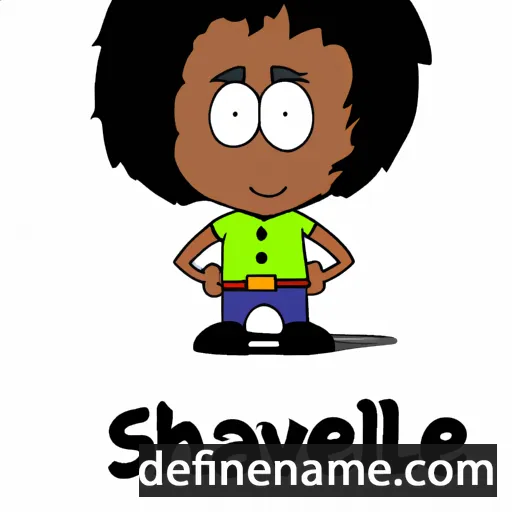 cartoon of the name Shavell