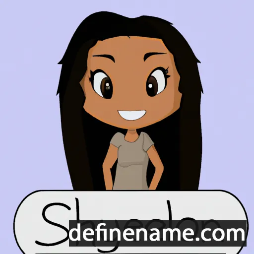 Shayleen cartoon