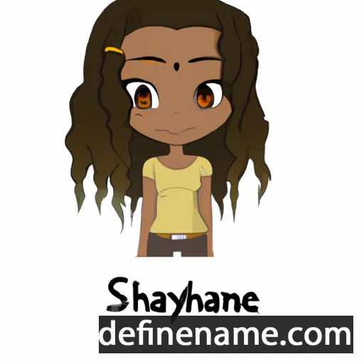 Shaynae cartoon