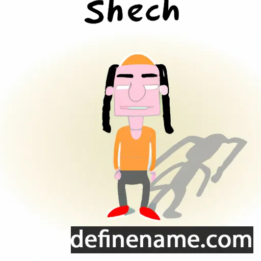 cartoon of the name Shchem