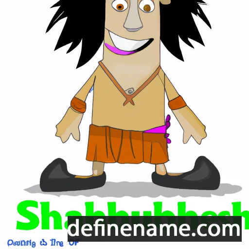 cartoon of the name Shear-jashub