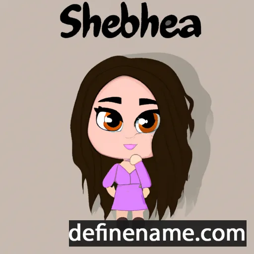 cartoon of the name Shebna