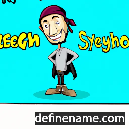 cartoon of the name Sheboygan