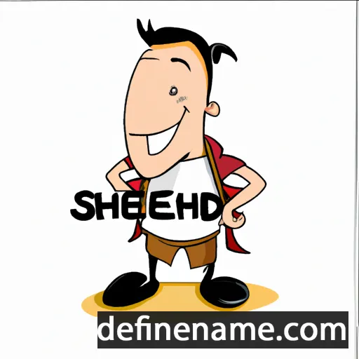 cartoon of the name Shedan