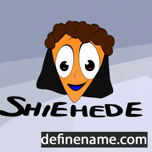 cartoon of the name Shedeur