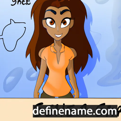 cartoon of the name Sheerah