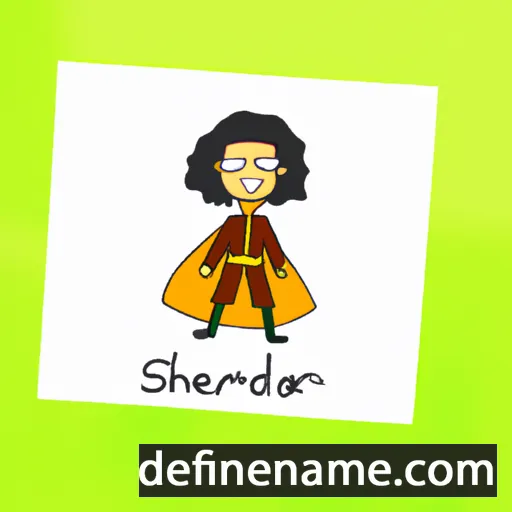 cartoon of the name Shehrazad