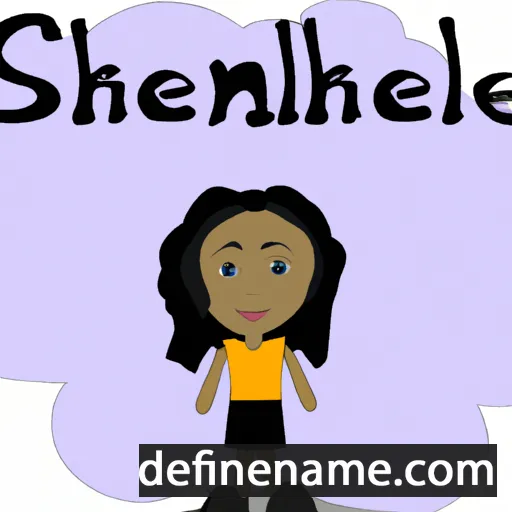 Shelaine cartoon