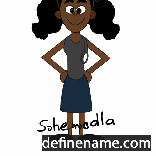 Shelanda cartoon