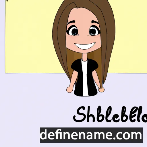 cartoon of the name Shelbie