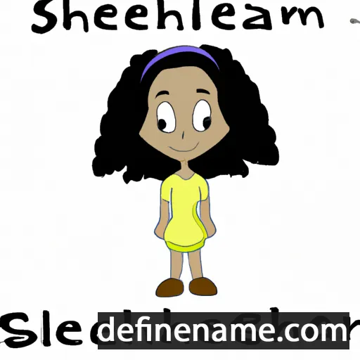 cartoon of the name Shelemiah