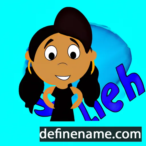 cartoon of the name Sheli