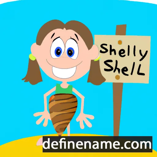 Shellby cartoon