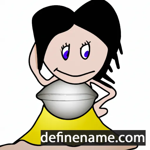 cartoon of the name Shelle