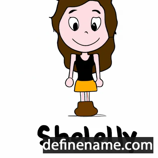 cartoon of the name Shellye