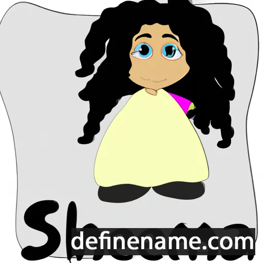 cartoon of the name Shema