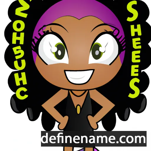 cartoon of the name Shemariah