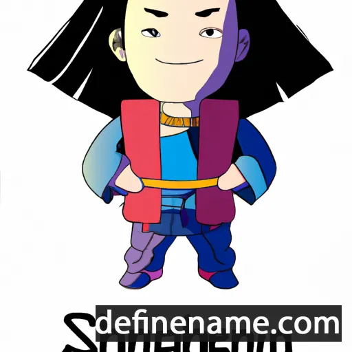 cartoon of the name Shennong