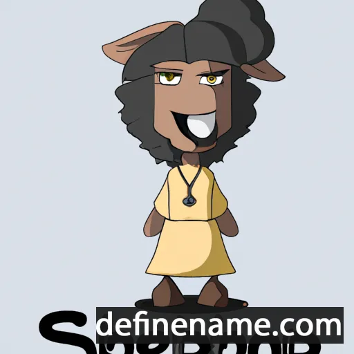 cartoon of the name Shepho