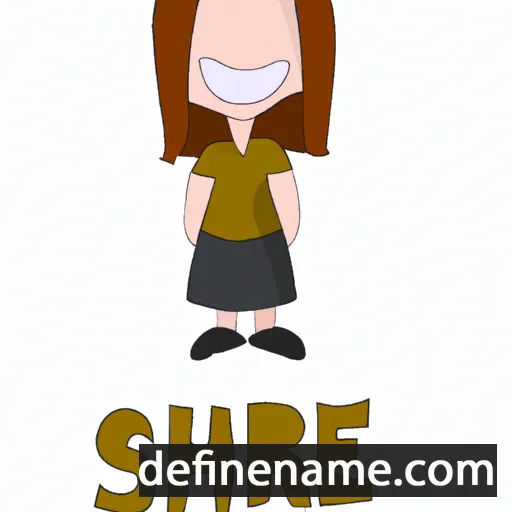 cartoon of the name Shere