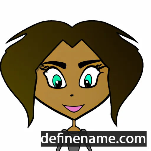 Sherice cartoon