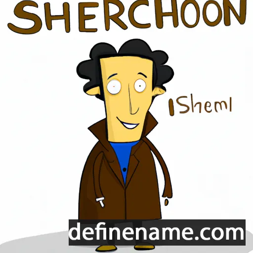 Sherlom cartoon