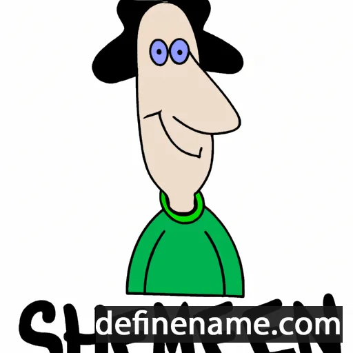 cartoon of the name Sherm