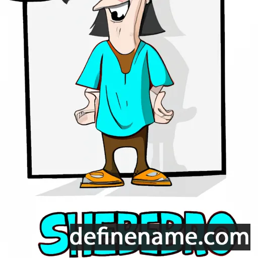 cartoon of the name Sherobod